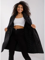 Dámský kabát EM EN 655.91 černý Dámský kabát EM EN 655.91 černý