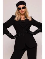 S417 Blejzr s laclem - černý