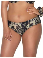 Dámské plavkové kalhotky brazilky SF 185/5/B Mocca s černou - Ava Dámské plavkové kalhotky brazilky SF 185/5/B Mocca s černou - Ava