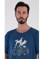 Pánská noční košile s krátkým rukávem Samuel