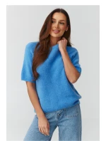 Svetr s krátkým rukávem  model 224083 Makadamia