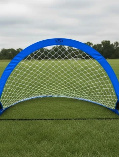 Fotbalová tréninková branka - modrá (L) 183x104x104 cm