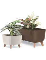 GRACIA SQUARE ECO WOOD 39x39CM KÁVOVÁ MÍSA