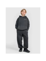 Chlapecká nepruhovaná mikina s kapucí 4F 4FJRAW25TSWSM2344-22S