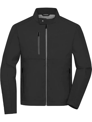 Daiber JN 1316 Pánská 2-vrstvá softshellová bunda 02.1316 black Daiber JN 1316 Pánská 2-vrstvá softshellová bunda 02.1316 black