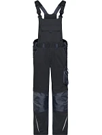 Daiber JN 1833 (42-60) Pracovní kalhoty s laclem - Strong 02.133M black/carbon Daiber JN 1833 (42-60) Pracovní kalhoty s laclem - Strong 02.133M black/carbon