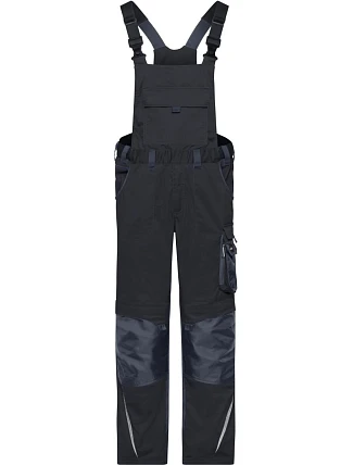 Daiber JN 1833 (42-60) Pracovní kalhoty s laclem - Strong 02.133M black/carbon Daiber JN 1833 (42-60) Pracovní kalhoty s laclem - Strong 02.133M black/carbon