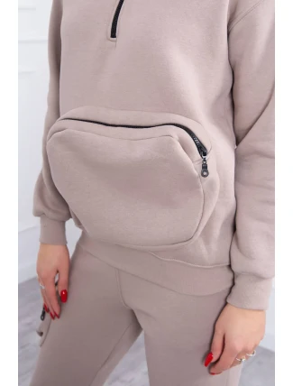 Izolační sada s ozdobnou kapsou béžová Izolační sada s ozdobnou kapsou béžová