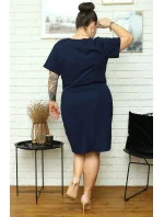 Dámské šaty SA958 modré - Karko