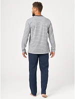 Pyžamo Key MNS 363 B26 dlouhé rukávy, velikosti M–2XL Pyžamo Key MNS 363 B26 dlouhé rukávy, velikosti M–2XL