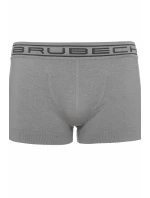 Pánské boxerky 10050A grey - BRUBECK