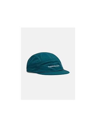 Čepice PEAK PERFORMANCE Trail Cap, zelená barva Čepice PEAK PERFORMANCE Trail Cap, zelená barva