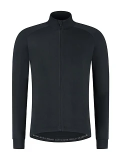 Tričko Rogelli s dlouhým rukávem ESSENTIAL LIGHT, černé, velikost L