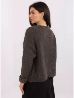 Jumper MI SW WK32601.19 tmavě šedý