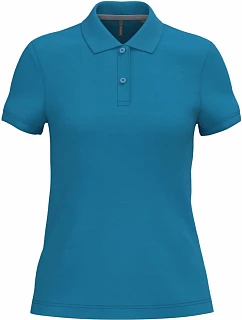 Kariban K 242 Dámské piqué polo 20.K242 tropical blue