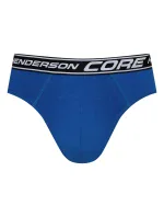 Pánské slipy Bone 40355-MLC Dark Grey Melange-Blue - Henderson Pánské slipy Bone 40355-MLC Dark Grey Melange-Blue - Henderson