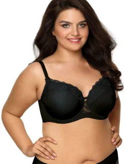 Dámská podprsenka 1924 Freesia black plus - AVA