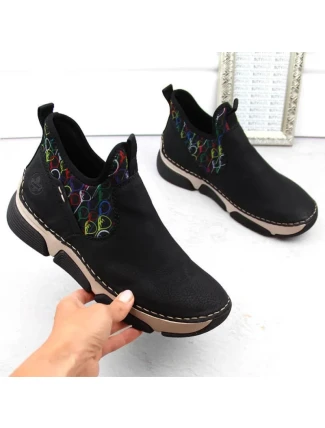 Pohodlné Rieker 45957-00 W RKR697 Pohodlné Rieker 45957-00 W RKR697