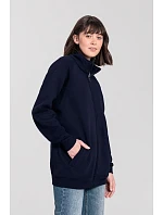 Fruit of the Loom Iconic Premium Sweat Jacket Mikina z těžké bavlny 16.2290 deep navy