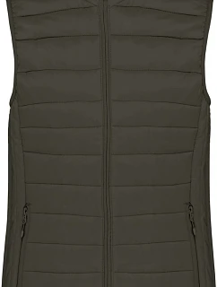 Kariban K 6114 Dámská lehká vesta 20.6114 dark khaki