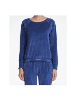 Dámská mikina QS6146E-6YN modrá  - Calvin Klein