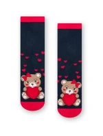 Dámské ponožky Steven art.136 Srdce