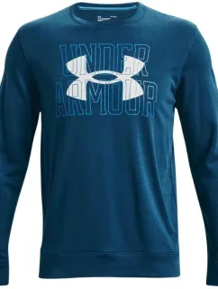 Pánské tričko UA Rival Terry Logo Crew M 1370391 458 - Under Armour