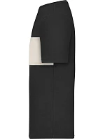 Daiber 8049 Tričko z bio bavlny "Colour-Block" 02.8049 black/sandstone