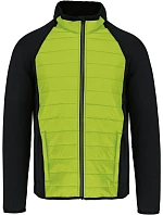Kariban ProAct PA 233 Sportovní hybridní strečová bunda 20.P233 lime/black Kariban ProAct PA 233 Sportovní hybridní strečová bunda 20.P233 lime/black