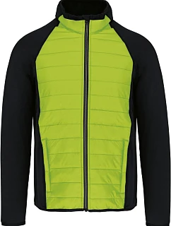 Kariban ProAct PA 233 Sportovní hybridní strečová bunda 20.P233 lime/black