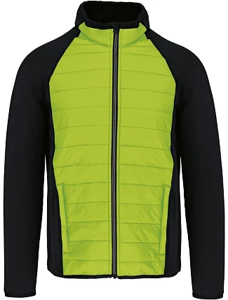 Kariban ProAct PA 233 Sportovní hybridní strečová bunda 20.P233 lime/black Kariban ProAct PA 233 Sportovní hybridní strečová bunda 20.P233 lime/black