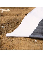 The One Towelling Towel Stripe Plážový ručník "Stripe" 48.1056 anthracite/light grey The One Towelling Towel Stripe Plážový ručník "Stripe" 48.1056 anthracite/light grey