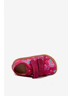 Dětské barefoot pantofle Froddo Canvas G1700440-24 fuchsiové Dětské barefoot pantofle Froddo Canvas G1700440-24 fuchsiové
