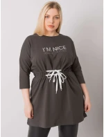 Tunika RV TU 7033.84P tmavá khaki