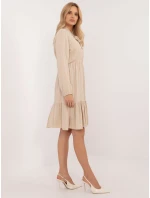 TW SK BI šaty CB3331.88 béžové TW SK BI šaty CB3331.88 béžové