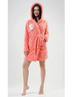 Dámský župan krátký s kapucí Štěně Dámský župan krátký s kapucí Štěně