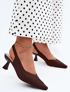 Sandály na podpatku model 229276 Step in style
