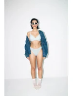 Dámská tanga ZERO Feel Air String - GREEN - zelené 3879 - SLOGGI