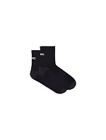 Cyklistické ponožky POC Cadence Road Short Socks, černé