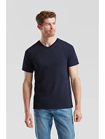 Fruit of the Loom Valueweight V-Neck T Tričko s výstřihem do V 16.1066 heather grey