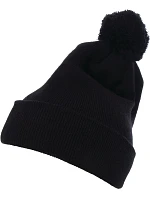 Flexfit 1501P Pletená čepice s bambulí 55.501P black