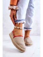 Nazouvací espadrilky Big Star JJ274879 Béžová Nazouvací espadrilky Big Star JJ274879 Béžová