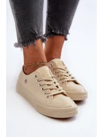 Klasické Dámské Tenisky Big Star NN274286 Bežové