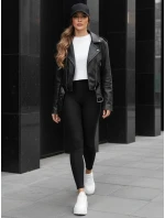 Dámské legíny černé FashionStreet UY2730