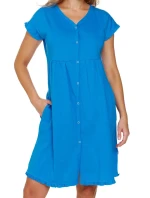 Dámská těhotenská košile 9600 blue - Doctornap Dámská těhotenská košile 9600 blue - Doctornap