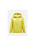 Dámská mikina PEAK PERFORMANCE W Original Small Logo Hood, žlutá, pánská Dámská mikina PEAK PERFORMANCE W Original Small Logo Hood, žlutá, pánská