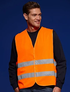Daiber JN 815 Bezpečnostní vesta pro dospělé 02.0815 fluorescent orange