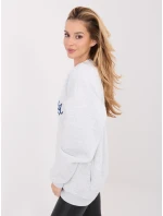 WT BL mikina A1065.55 světle šedá WT BL mikina A1065.55 světle šedá