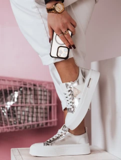 Dámské tenisky na platformě TRENDIS silver FashionStreet ZY0679
