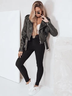 Dámské úzké džíny černé FashionStreet UY2754